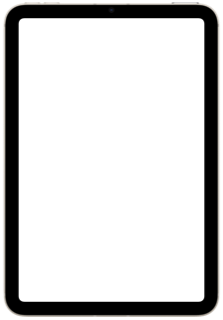 iPad mini (A17 Pro) · Starlight mockup frame